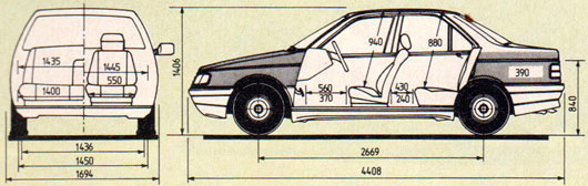 Peugeot 405 Mi 16